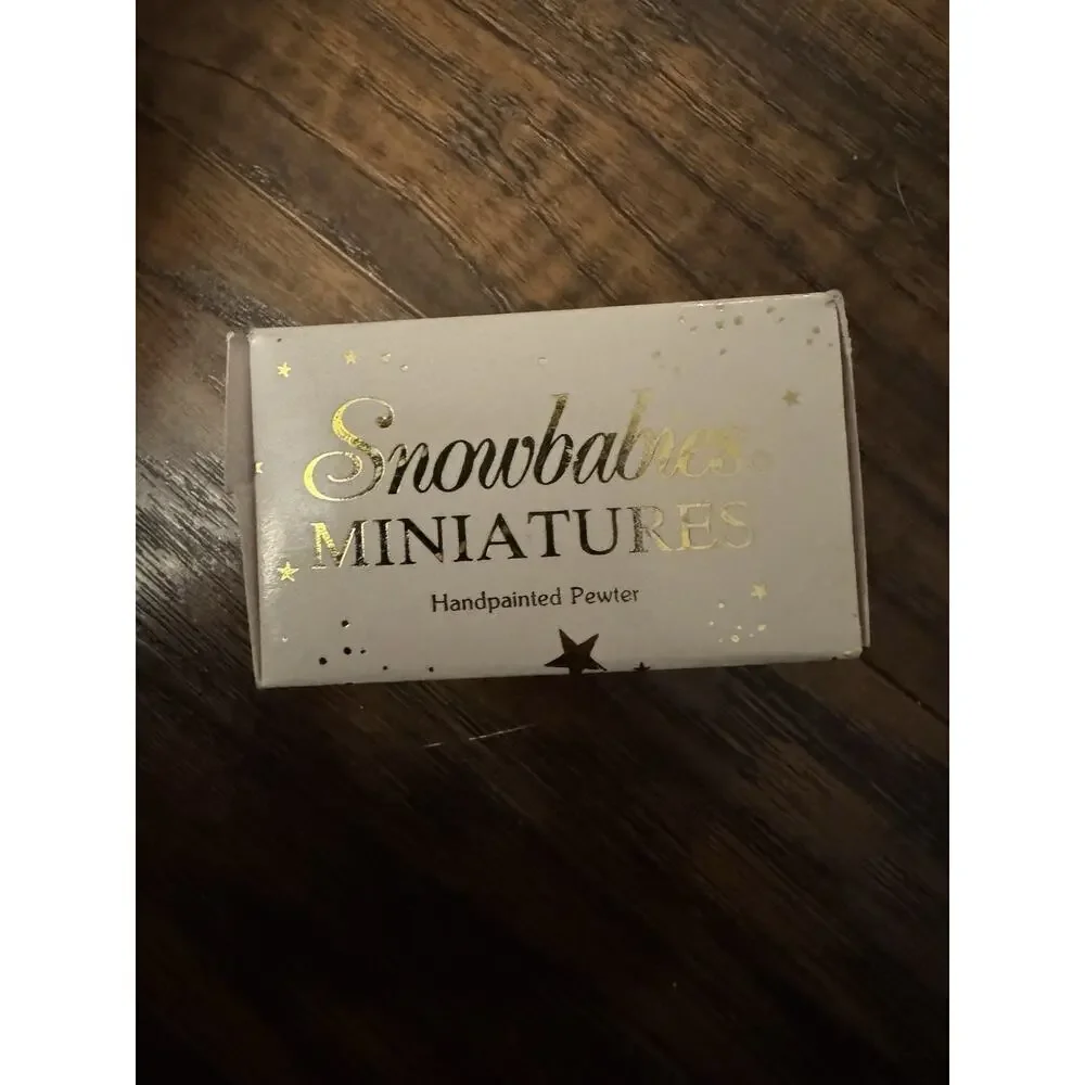 Dept. 56 Snowbabies A Star In The Box Figurine. With Original Packaging